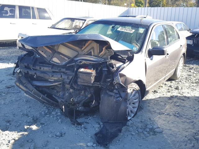 3FADP0L38BR150708 - 2011 FORD FUSION HYB CHARCOAL photo 2