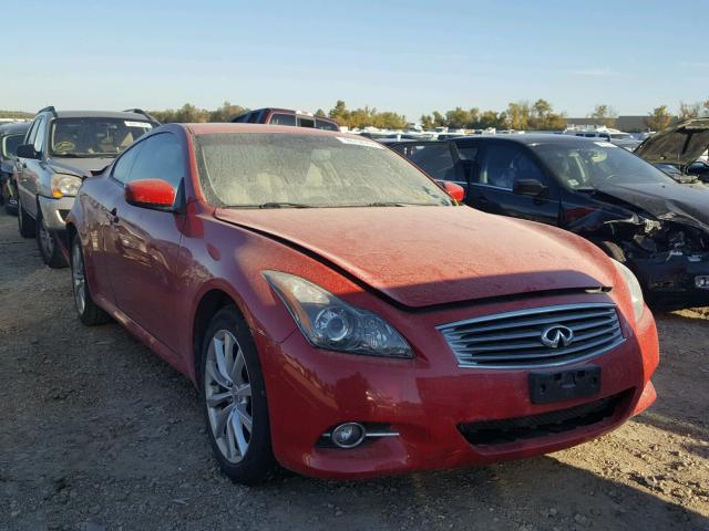 JN1CV6EL8CM473617 - 2012 INFINITI G37 RED photo 1