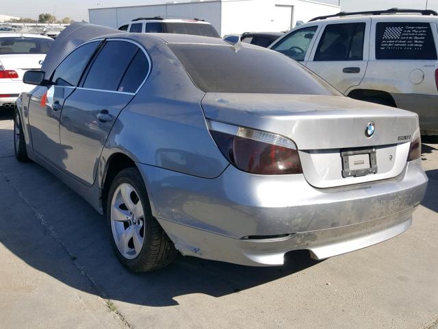 WBANA73524B063577 - 2004 BMW 530 I SILVER photo 3