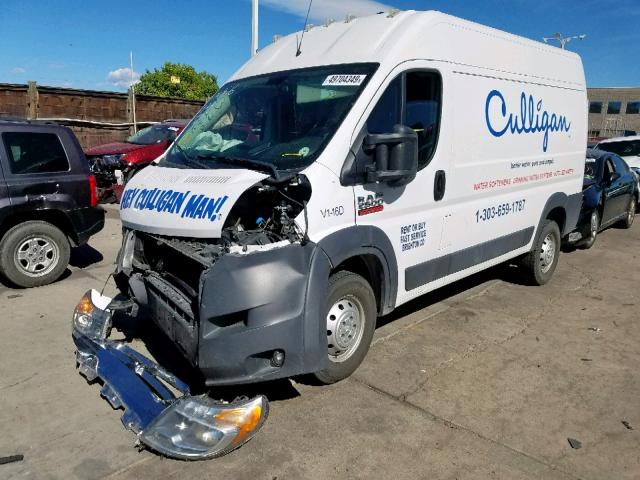 3C6TRVCG3GE117119 - 2016 RAM PROMASTER 白色 照片 2