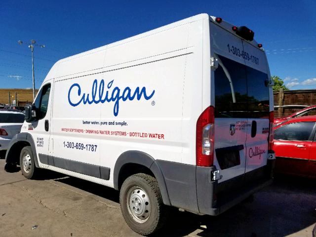 3C6TRVCG3GE117119 - 2016 RAM PROMASTER 白色 照片 3