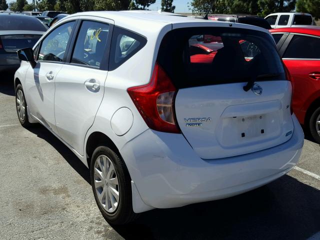 3N1CE2CP3GL399442 - 2016 NISSAN VERSA NOTE WHITE photo 3