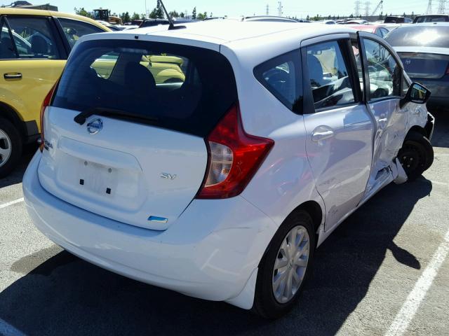 3N1CE2CP3GL399442 - 2016 NISSAN VERSA NOTE WHITE photo 4