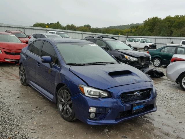 JF1VA1N63H8826480 - 2017 SUBARU WRX LIMITE BLUE photo 1