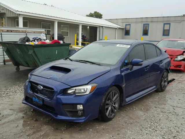 JF1VA1N63H8826480 - 2017 SUBARU WRX LIMITE BLUE photo 2