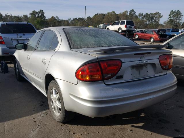 1G3NL52F94C199727 - 2004 OLDSMOBILE ALERO GL SILVER photo 3