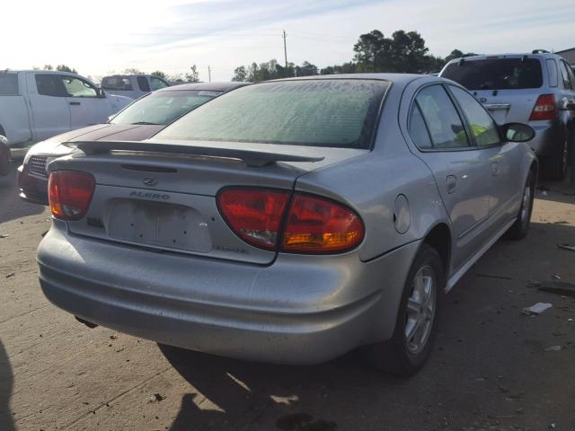 1G3NL52F94C199727 - 2004 OLDSMOBILE ALERO GL SILVER photo 4