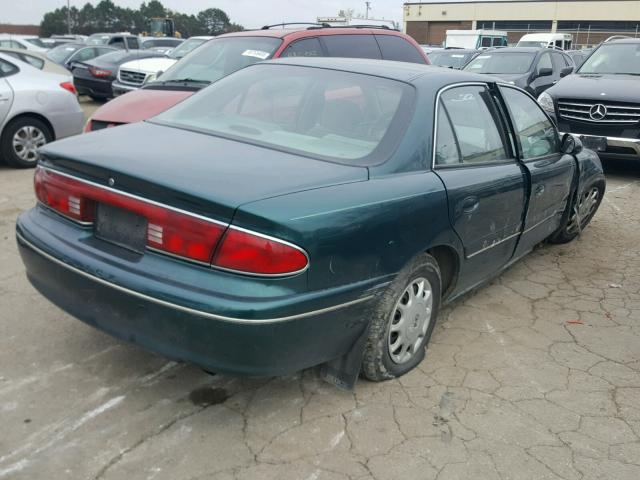 2G4WS52M3X1601771 - 1999 BUICK CENTURY CU GREEN photo 4