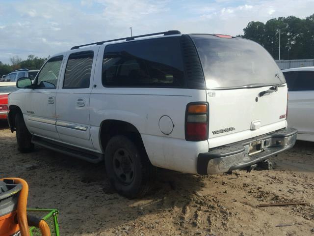 1GKFK16Z95J102760 - 2005 GMC YUKON XL K WHITE photo 3