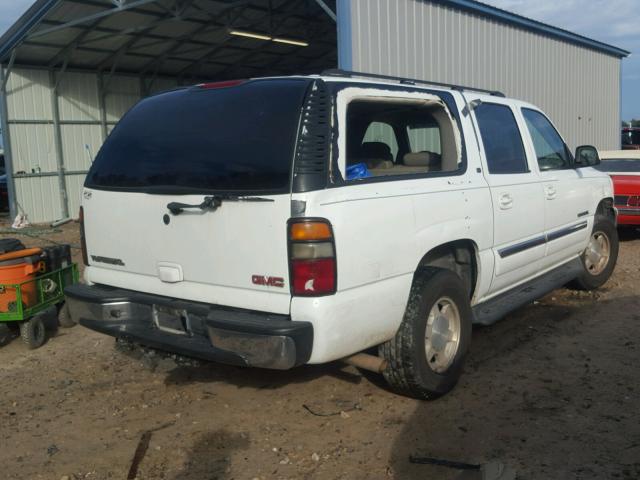 1GKFK16Z95J102760 - 2005 GMC YUKON XL K WHITE photo 4