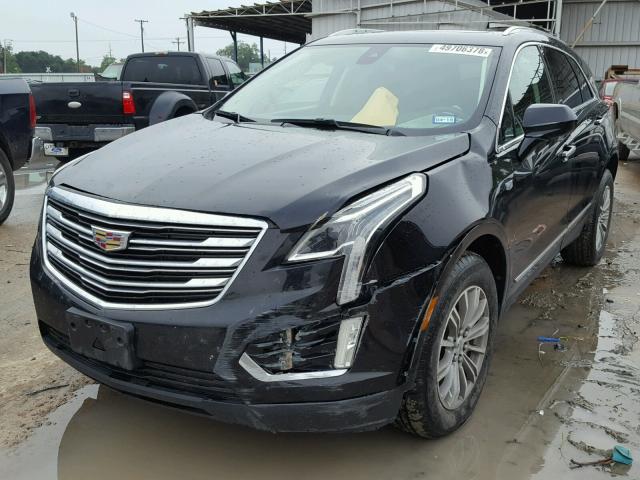 1GYKNBRS5HZ104219 - 2017 CADILLAC XT5 LUXURY BLACK photo 2