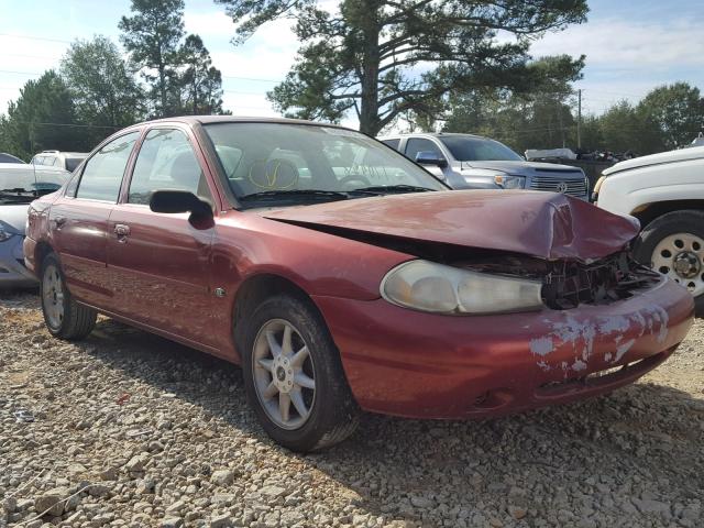 1FAFP6639XK218405 - 1999 FORD CONTOUR SE RED photo 1