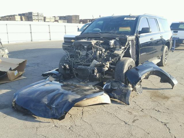 1GKS1GECXFR206890 - 2015 GMC YUKON XL C BLACK photo 2