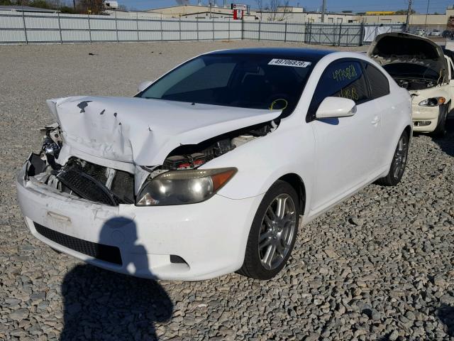 JTKDE177970197569 - 2007 TOYOTA SCION TC თეთრი ფოტო 2
