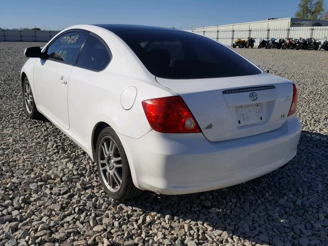 JTKDE177970197569 - 2007 TOYOTA SCION TC თეთრი ფოტო 3