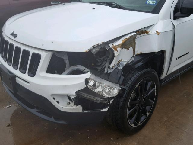1C4NJCBA7FD250959 - 2015 JEEP COMPASS SP 白色 照片 9