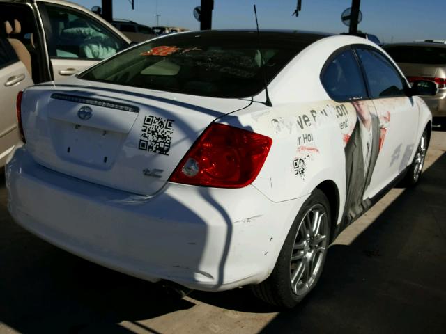JTKDE177160089378 - 2006 TOYOTA SCION TC 白色 照片 4