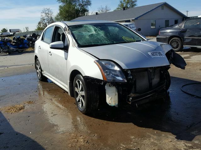 3N1AB6AP1CL707597 - 2012 NISSAN SENTRA 2.0 SILVER photo 1