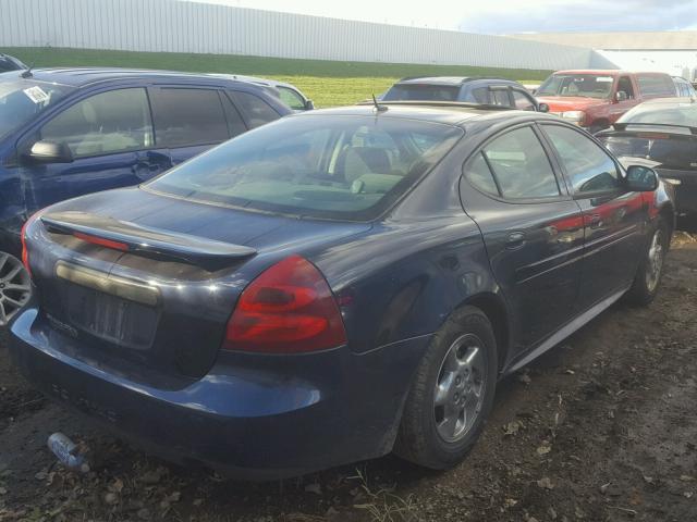 2G2WP552681185222 - 2008 PONTIAC GRAND PRIX Көк фото 4