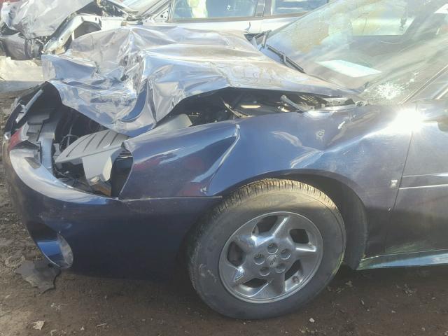 2G2WP552681185222 - 2008 PONTIAC GRAND PRIX Көк фото 9