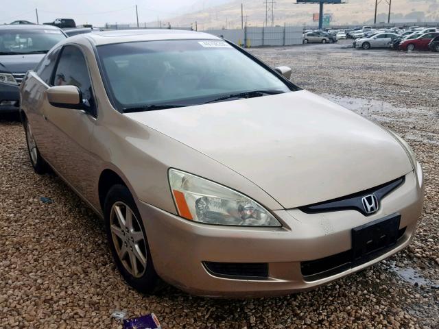 1HGCM82644A018763 - 2004 HONDA ACCORD EX GOLD photo 1