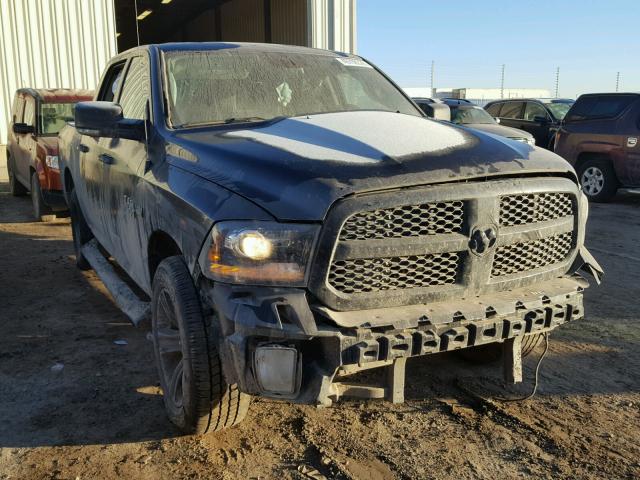 1C6RR7MT3JS290998 - 2018 RAM 1500 SPORT GRAY photo 1