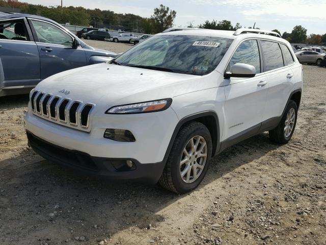 1C4PJMCS0FW610728 - 2015 JEEP CHEROKEE L WHITE photo 2