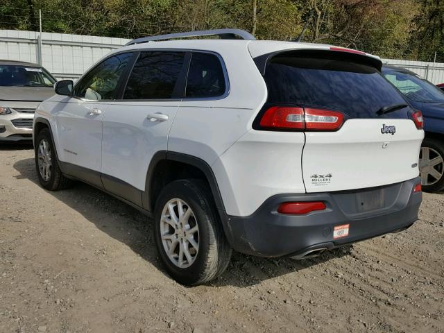 1C4PJMCS0FW610728 - 2015 JEEP CHEROKEE L WHITE photo 3