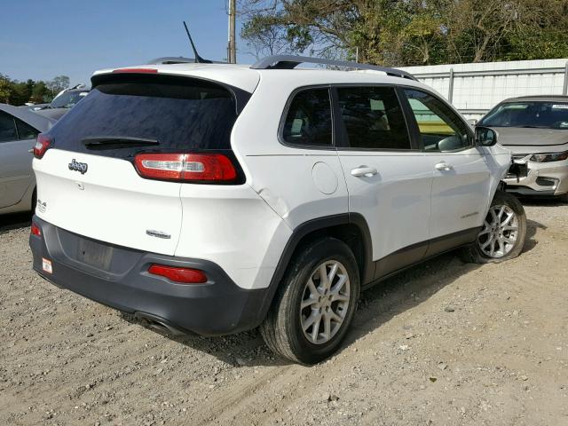 1C4PJMCS0FW610728 - 2015 JEEP CHEROKEE L WHITE photo 4