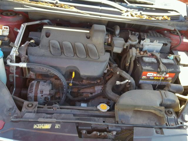 3N1AB6AP6AL632585 - 2010 NISSAN SENTRA 2.0 BURGUNDY photo 7