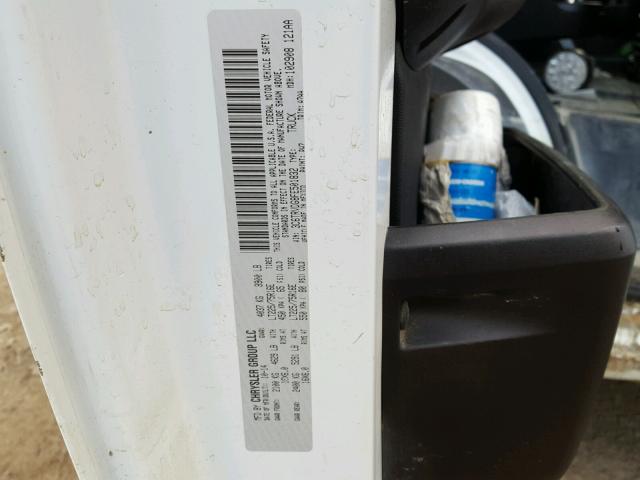 3C6TRVDG8FE501832 - 2015 RAM PROMASTER 白色 照片 10