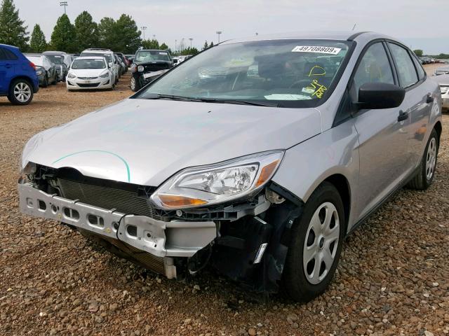 1FADP3E22DL144667 - 2013 FORD FOCUS S SILVER photo 2