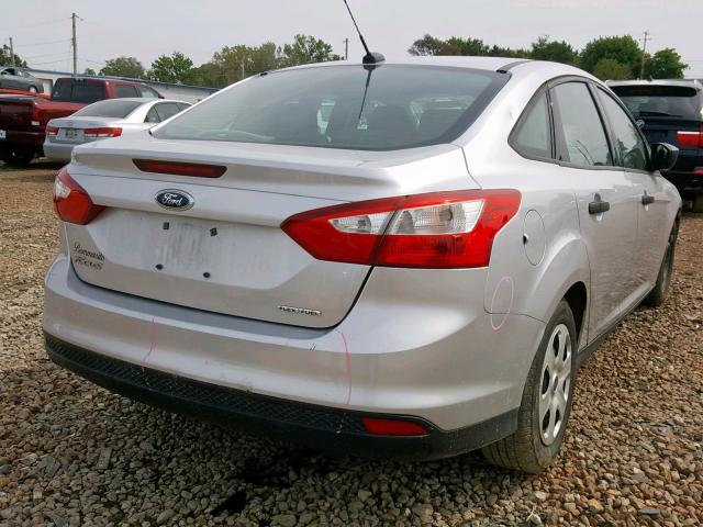 1FADP3E22DL144667 - 2013 FORD FOCUS S SILVER photo 4