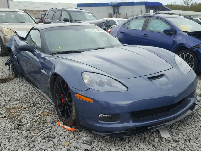 1G1YK2DE4D5106452 - 2013 CHEVROLET CORVETTE Z BLUE photo 1