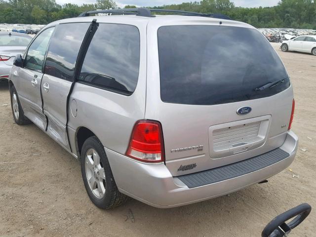 2FMZA52266BA13029 - 2006 FORD FREESTAR S SILVER photo 3