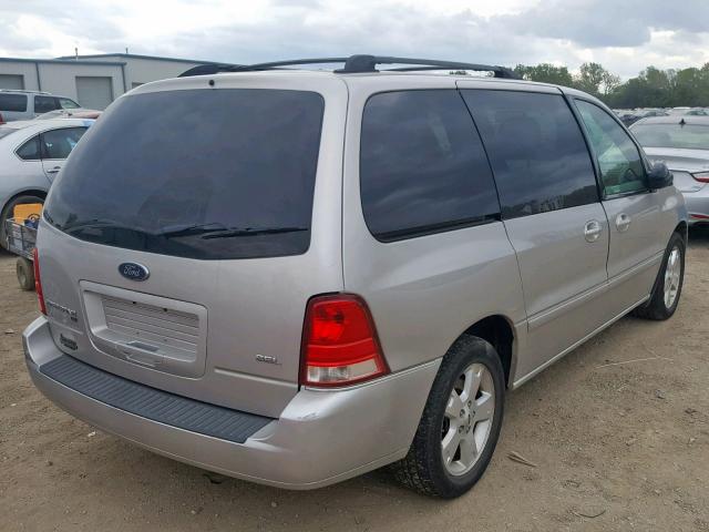 2FMZA52266BA13029 - 2006 FORD FREESTAR S SILVER photo 4