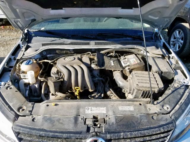 3VW2K7AJ6EM237371 - 2014 VOLKSWAGEN JETTA BASE 银色 照片 7