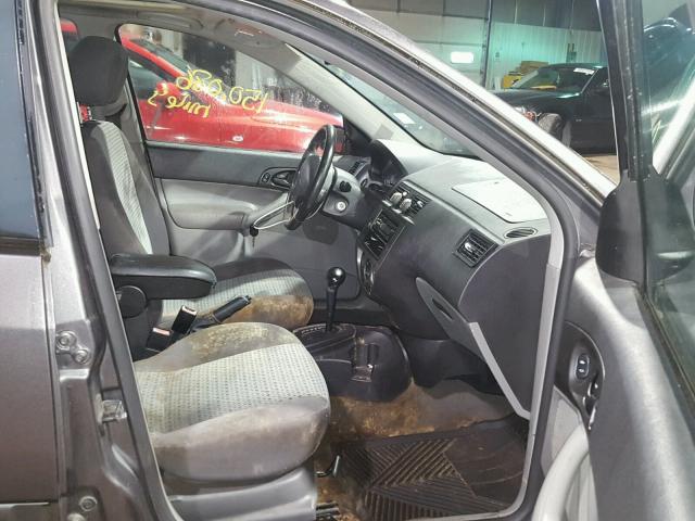 1FAHP34NX7W155688 - 2007 FORD FOCUS ZX4 GRAY photo 5