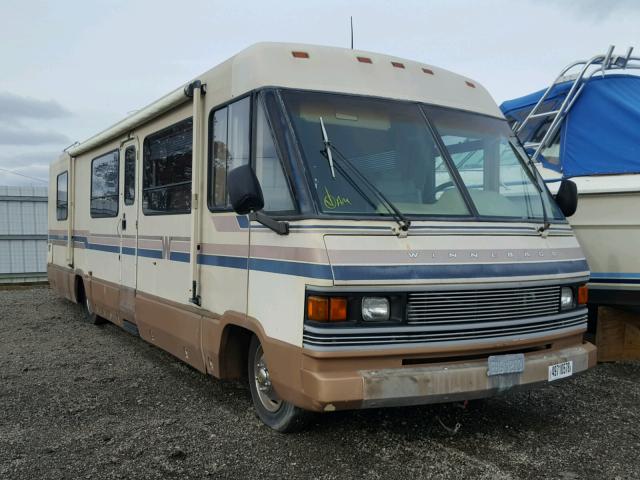 1GBKP37W9K3322951 - 1989 WINNEBAGO CHEFTIN BROWN photo 1