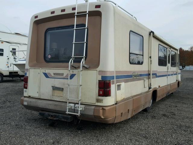 1GBKP37W9K3322951 - 1989 WINNEBAGO CHEFTIN BROWN photo 4