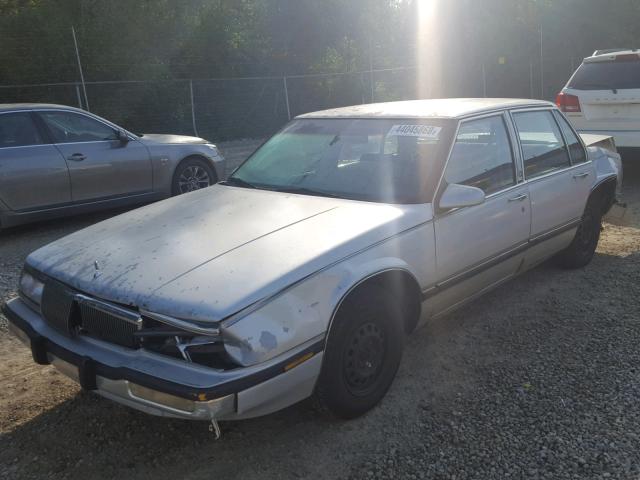 1G4HP54C9LH505844 - 1990 BUICK LESABRE CU SILVER photo 2