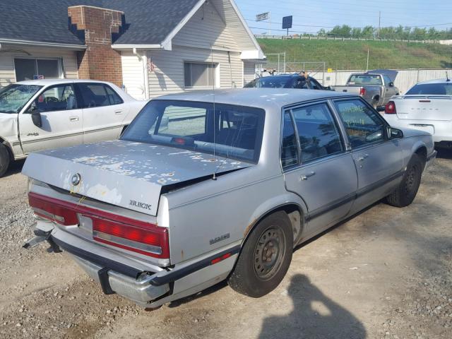 1G4HP54C9LH505844 - 1990 BUICK LESABRE CU SILVER photo 4