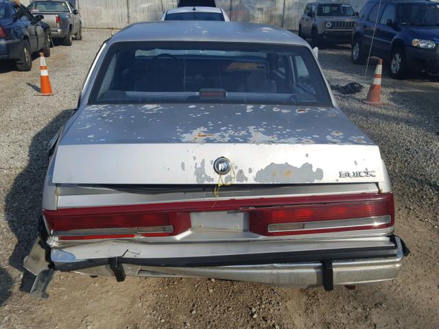 1G4HP54C9LH505844 - 1990 BUICK LESABRE CU SILVER photo 9