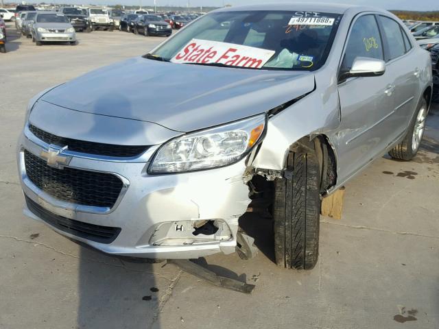 1G11C5SLXEF290809 - 2014 CHEVROLET MALIBU 1LT SILVER photo 2
