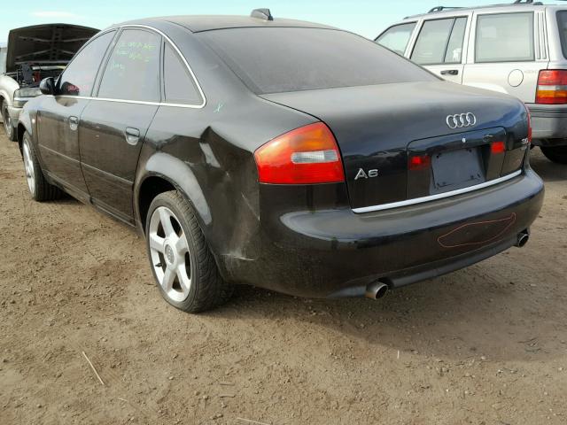 WAULT64B44N033897 - 2004 AUDI A6 3.0 QUA BLACK photo 3