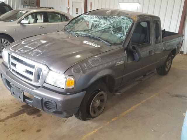 1FTYR44U28PB13349 - 2008 FORD RANGER SUP GRAY photo 2