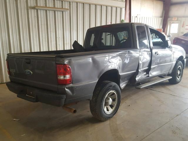 1FTYR44U28PB13349 - 2008 FORD RANGER SUP GRAY photo 4