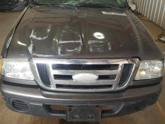 1FTYR44U28PB13349 - 2008 FORD RANGER SUP GRAY photo 7