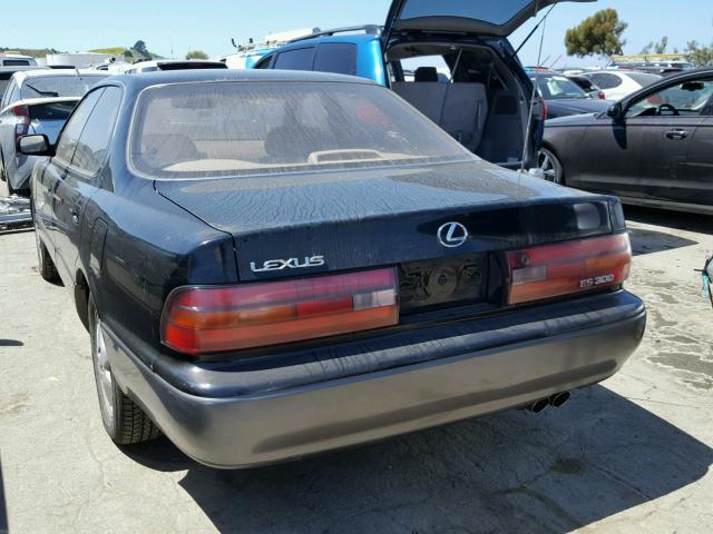 JT8GK13T7R0045792 - 1994 LEXUS ES 300 BLACK photo 3