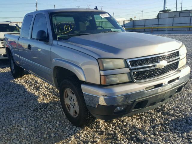 1GCEK19B36Z154216 - 2006 CHEVROLET SILVERADO SILVER photo 1